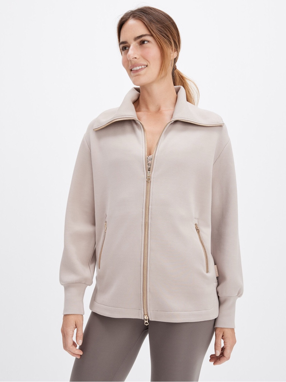 Varley Full Zip Sweatshirt Haven Well Within - Picture 1 of 8